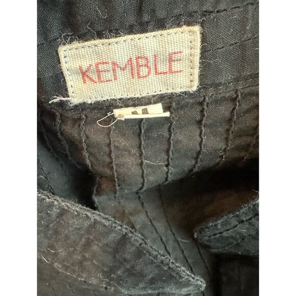 Kemble Palm Beach Black Classic Tunic Blouse size M - Picture 5 of 13